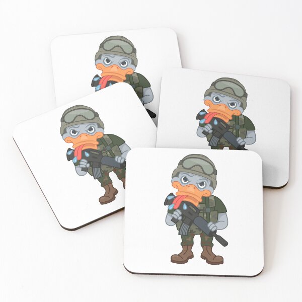 Item preview, Donald Duck in the army, military service, military uniform designed and sold by Katze49.