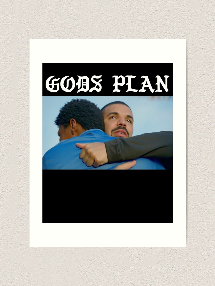 gods plan drake artwork