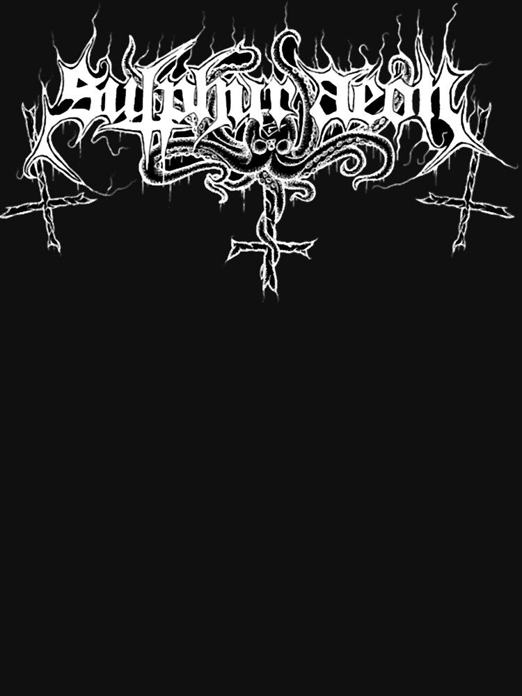 Thumbnail 7 of 7, Essential T-Shirt, Sulphur Aeon Band Logo designed and sold by KurtisShields.