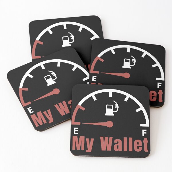 Item preview, My Wallet Meter On Empty designed and sold by ArtisShops.