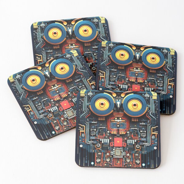 Item preview, The Electric Owl 1 designed and sold by Earth Celebration Designs.