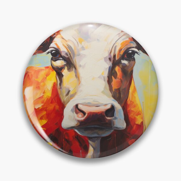 Item preview, Impressionism vaca  designed and sold by patternshoprad.