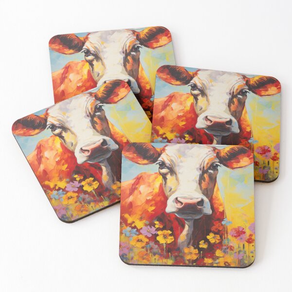 Item preview, Impressionism vaca  designed and sold by patternshoprad.