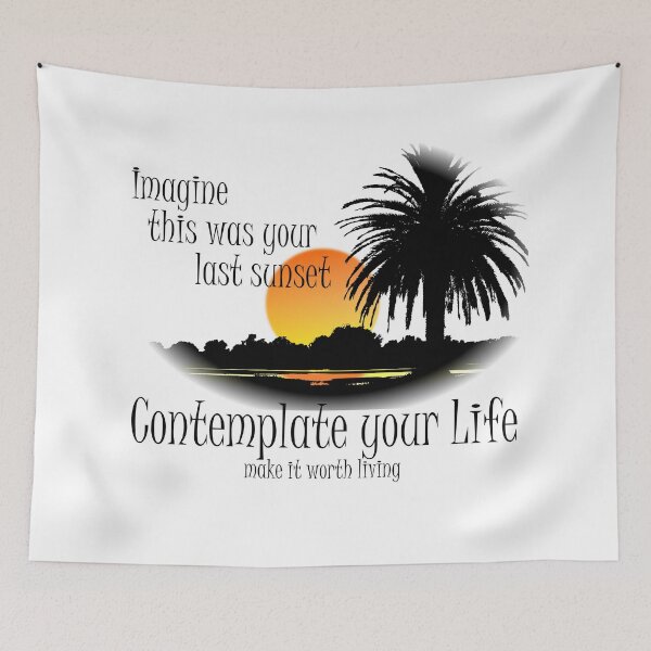 Item preview, Contemplate Life designed and sold by MercadoBizarre.