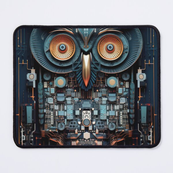 Item preview, The Electric Owl 2 designed and sold by Earth Celebration Designs.