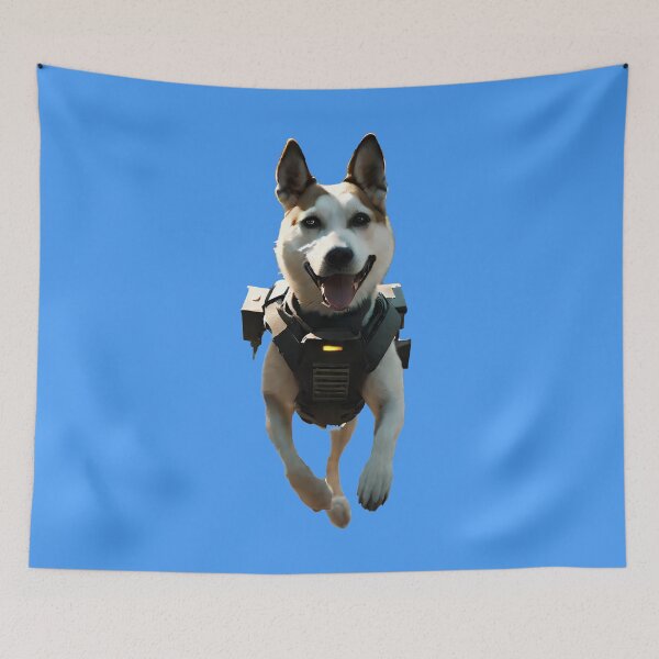 Item preview, Run Run Run safe people-Rescue Dog designed and sold by thongbon.
