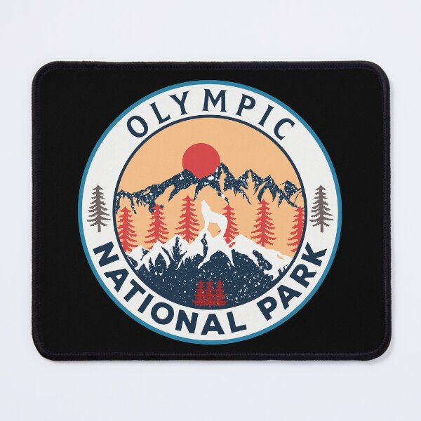 Item preview, Olympic National Park-Vintage designed and sold by nature-space.