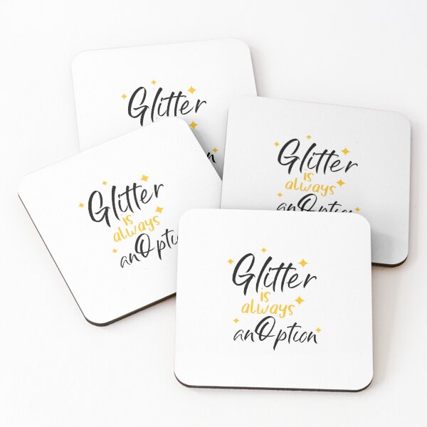 Item preview, Glitter is Always an Option - Sparkling Design designed and sold by Saalim22.