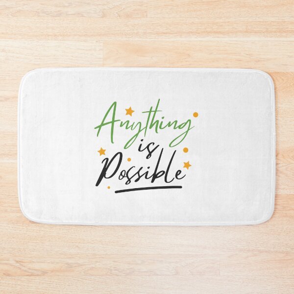 Item preview, Anything is Possible - Inspirational Design designed and sold by Saalim22.