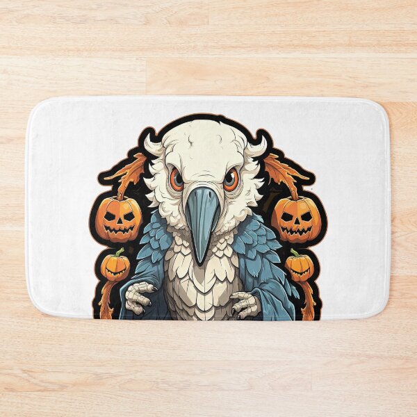 Item preview, Scary Cockatoo in horror outfit - Halloween Special designed and sold by Sidewayanimals.