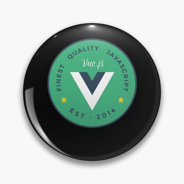 Item preview, Vuejs Framework Badge Outline designed and sold by PaulGosselin.