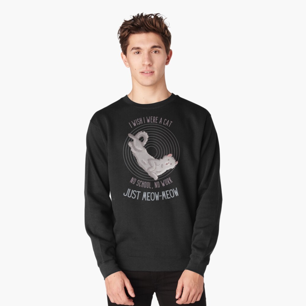 Item preview, Pullover Sweatshirt designed and sold by FelineEmporium.