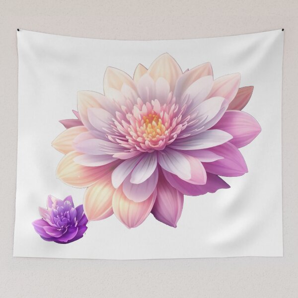 Item preview, Cinematic Floral Fantasy Sticker: 3D Vector Art and Vibrant Charm (77) designed and sold by WASjourney.