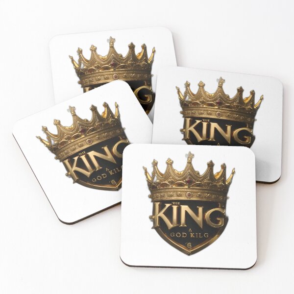 Item preview, Royal Emblem: King Logo with Crown Design designed and sold by DreamLoreArt.