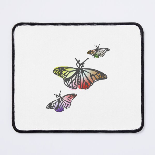 Item preview, Butterfly Colorful Warped Abstract Fluid Organic Scribbles designed and sold by DreamHomes.