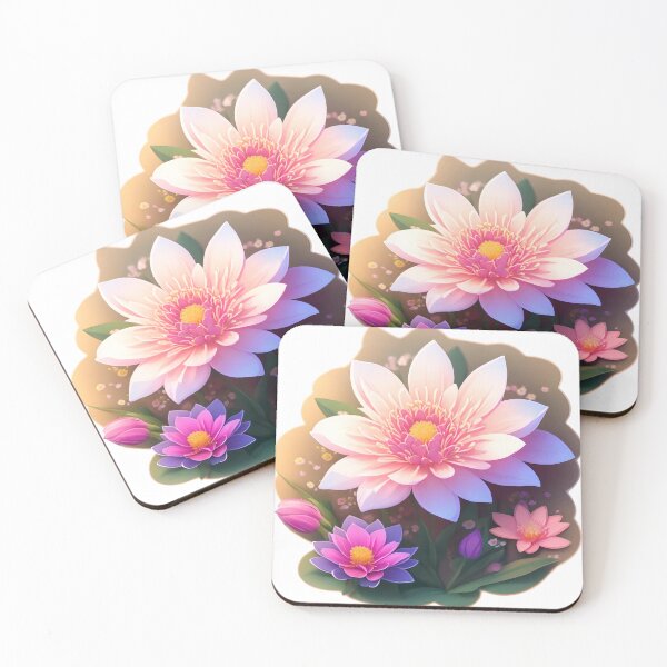 Item preview, Fantasy Flower Sticker: 3D Vector Art with Cinematic Elegance (78) designed and sold by WASjourney.