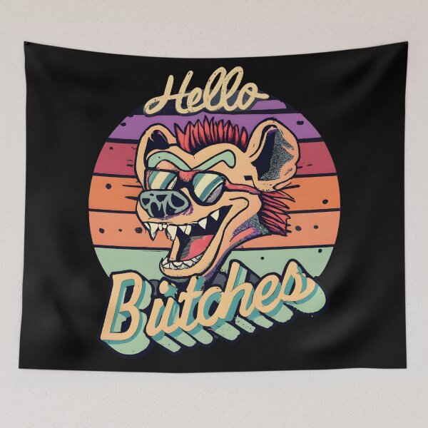 Item preview, Ed Hyena Retro Funny Design designed and sold by Adeel Mushtaq.