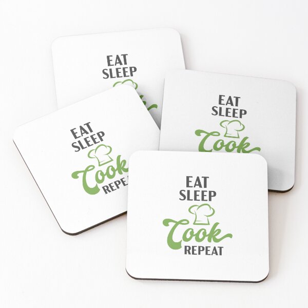 Item preview, Eat, Sleep, Cook, Repeat - Culinary Passion on Display designed and sold by Saalim22.