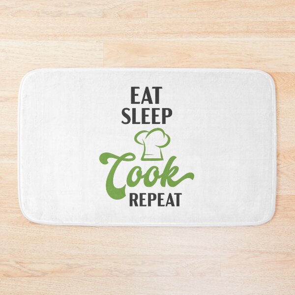 Item preview, Eat, Sleep, Cook, Repeat - Culinary Passion on Display designed and sold by Saalim22.