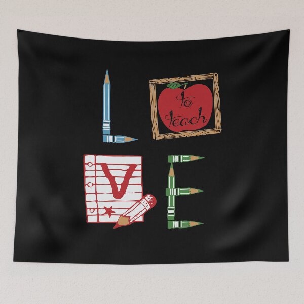 Item preview, Love To Teach Teacher  designed and sold by BUBLTEES.