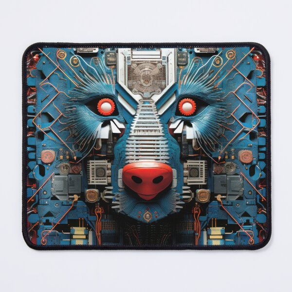 Item preview, The Electric Wolf 1 designed and sold by Earth Celebration Designs.