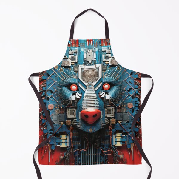 Item preview, The Electric Wolf 1 designed and sold by Earth Celebration Designs.