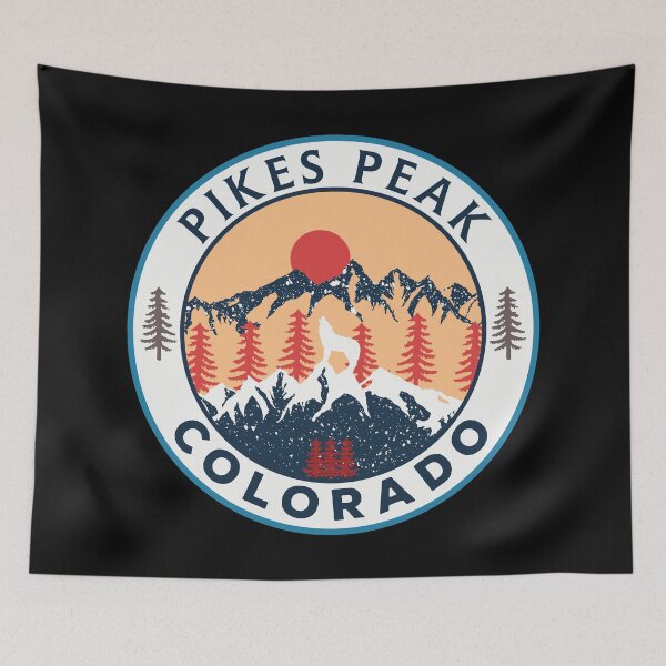 Item preview, Pikes Peak Colorado-Vintage designed and sold by nature-space.