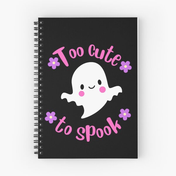 Item preview, Too cute to spook halloween ghost pink designed and sold by PuralunaCreations.
