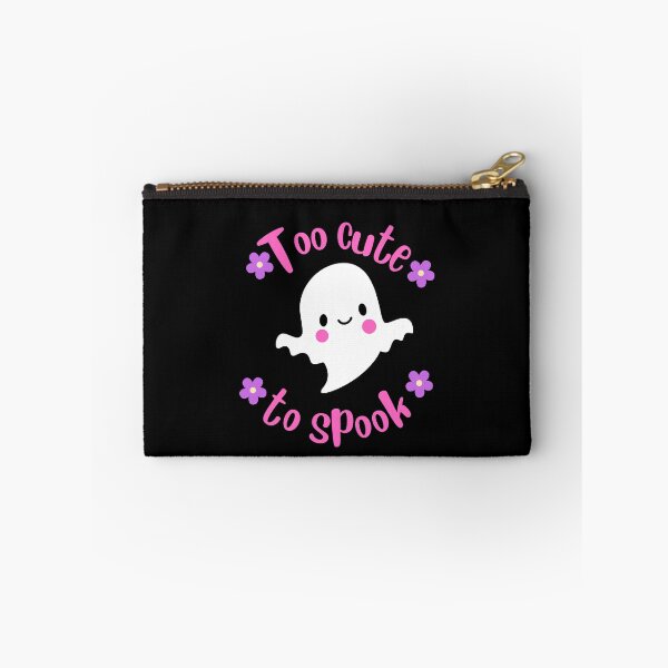 Item preview, Too cute to spook halloween ghost pink designed and sold by PuralunaCreations.