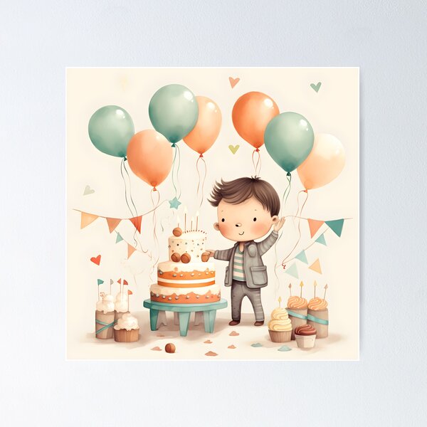 Item preview, Birthday Card for a boy designed and sold by Rivanes.
