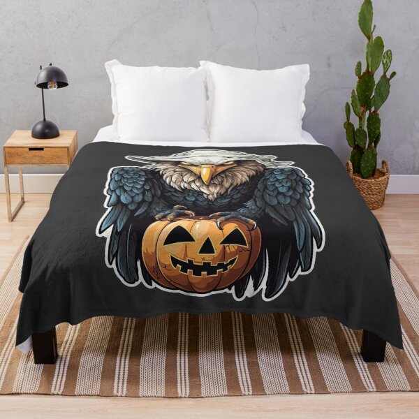 Item preview, Scary Eagle in horror outfit - Halloween Special designed and sold by Sidewayanimals.