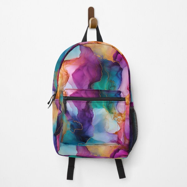 Item preview, Rainbow Abstract Alcohol Ink Pattern designed and sold by Sromwit Bunrid.