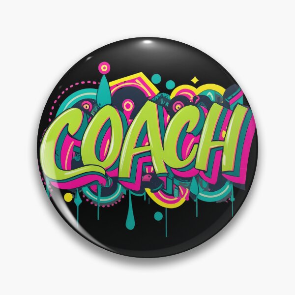 Item preview, Colorful Typography of COACH designed and sold by Adeel Mushtaq.