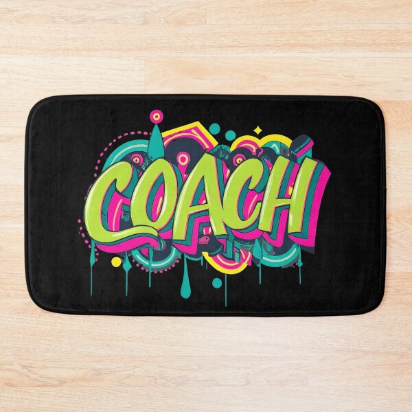 Item preview, Colorful Typography of COACH designed and sold by Adeel Mushtaq.