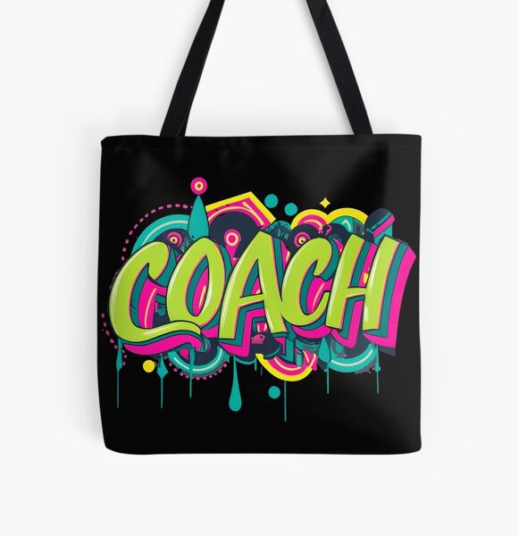 Item preview, Colorful Typography of COACH designed and sold by Adeel Mushtaq.