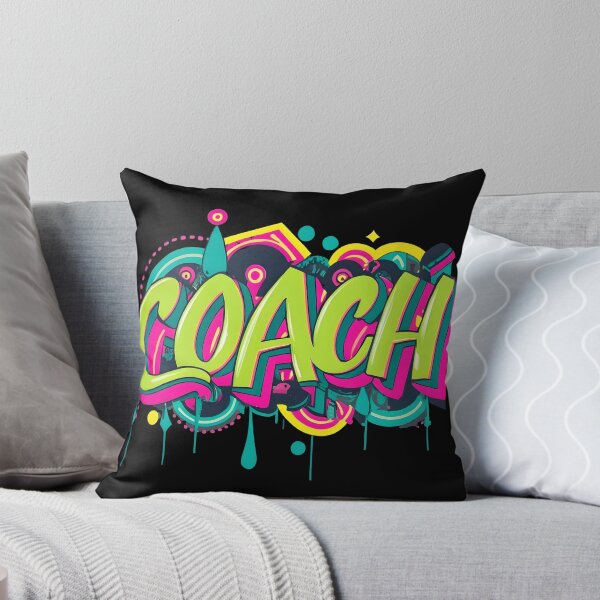 Item preview, Colorful Typography of COACH designed and sold by Adeel Mushtaq.