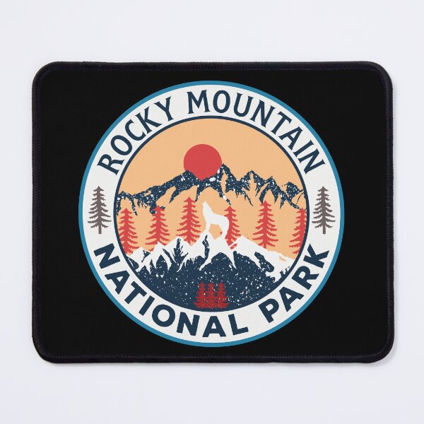 Item preview, Rocky Mountain National Park-Vintage designed and sold by nature-space.