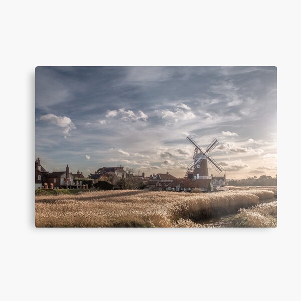 Cley next the Sea Norfolk UK - A Bright Winters Day Metal Print