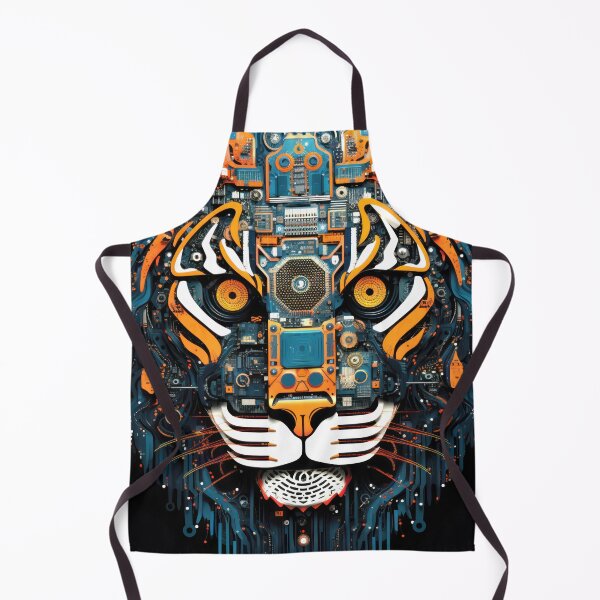 Item preview, The Electric Tiger 1 designed and sold by Earth Celebration Designs.