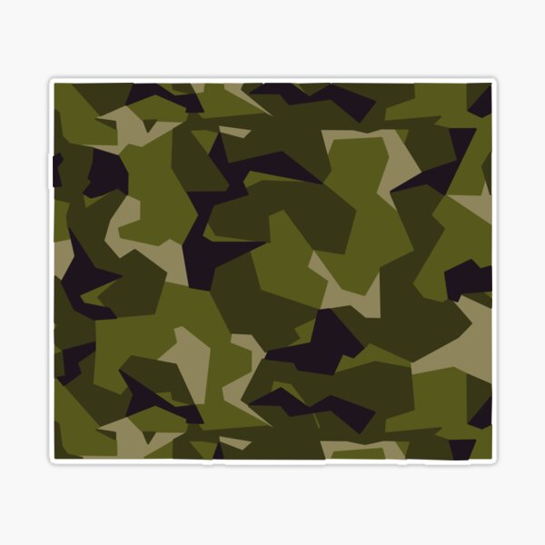 Swedish M90 woodland camouflage Baseball Jersey