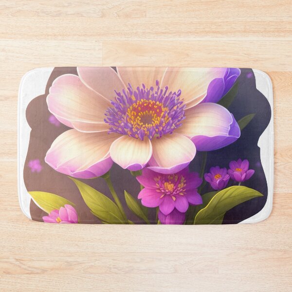 Item preview, Whimsical Underwater Galaxy Flower Sticker on White Background (81) designed and sold by WASjourney.