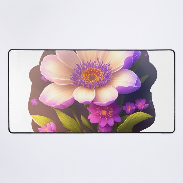 Item preview, Whimsical Underwater Galaxy Flower Sticker on White Background (81) designed and sold by WASjourney.