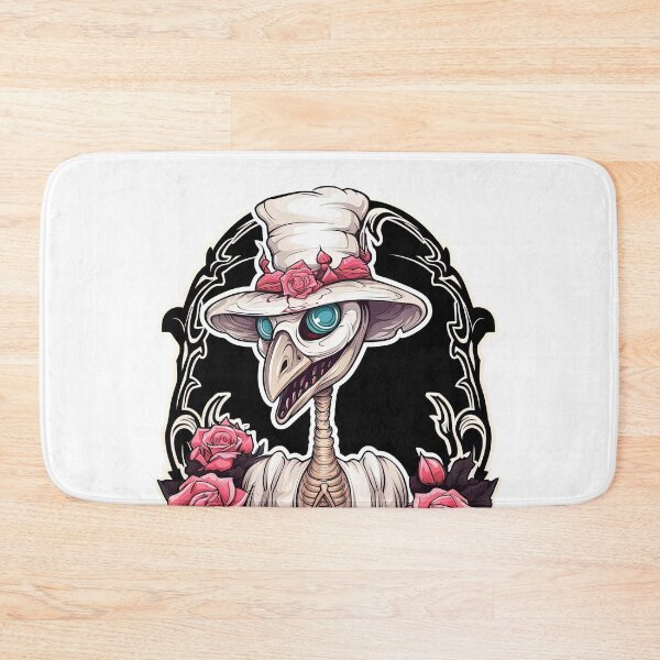 Item preview, Scary Flamingo in horror outfit - Halloween Special designed and sold by Sidewayanimals.