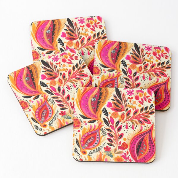 Item preview, Modern autumnal design reminiscent of Bollywood style designed and sold by Pflugart.