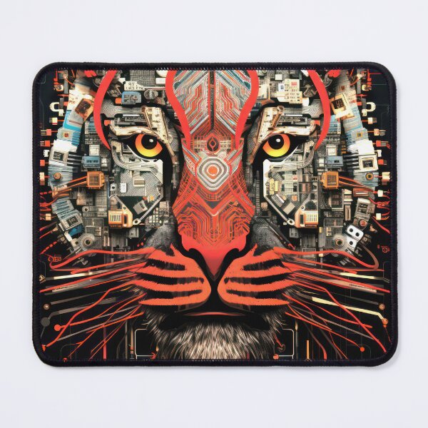 Item preview, The Electric Tiger 4 designed and sold by Earth Celebration Designs.