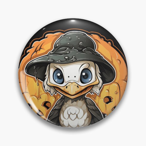 Item preview, Scary Frigatebird in horror outfit - Halloween Special designed and sold by Sidewayanimals.