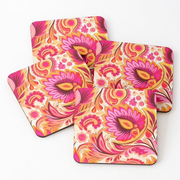 Item preview, Modern autumnal design reminiscent of Bollywood style designed and sold by Pflugart.