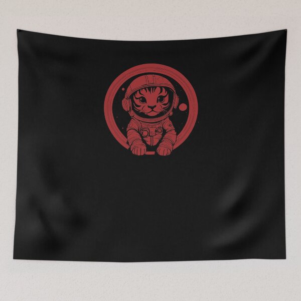 Item preview, Little Tiger Astronaut - Brown designed and sold by Soulemotion.