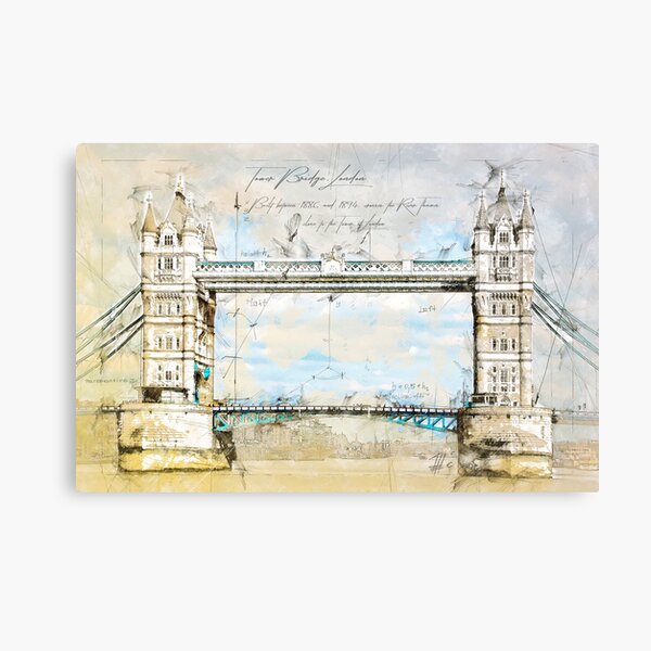 Item preview, Tower Bridge, London England designed and sold by Theodor Decker.