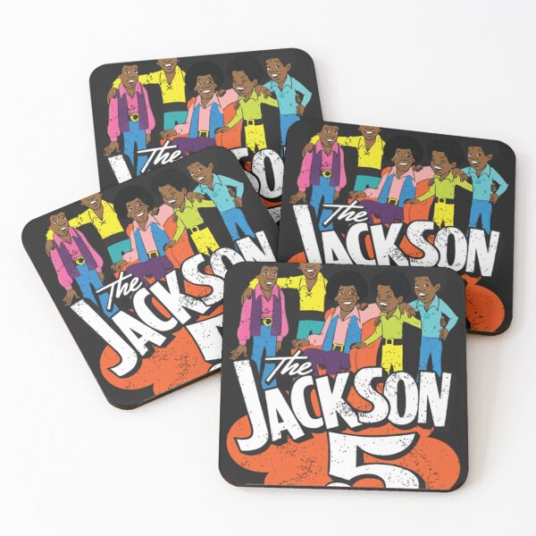 Item preview, Jackson 5 70's Cartoon Retro Vintage 1970s Distressed T-Shirt designed and sold by BrecklynMcgehee.